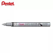 PENTEL MSP10 彩色油漆筆 細字  銀色