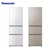 Panasonic 國際牌 ECONAVI 385L三門變頻電冰箱(全平面鋼板) NR-C384HV -含基本安裝+舊機回收 W1(晶鑽白)