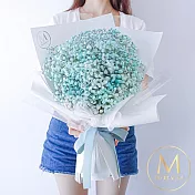 【Floral M】蒂芬妮夢幻星空滿天星花束  蒂芬妮