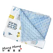 【Mang Mang 小鹿蔓蔓】寶貝觸覺安撫蓋毯(六款可選) 童趣城市