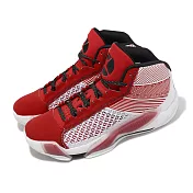 Nike 籃球鞋 Air Jordan 38 XXXVIII PF 大學紅 白 男鞋 氣墊 緩震 DZ3355-100 27cm WHITE/RED