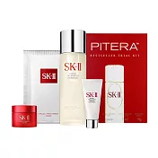 SK-II 暢銷體驗套裝(青春露75ml+潔面乳20g+活膚霜15g+青春敷面膜1PCS)_國際航空版
