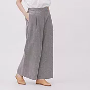 好我_Luke寬版打摺西裝長褲 灰棕