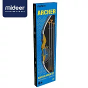 《MiDeer》-- 兒童擬真吸盤弓箭套組(藍黃) ☆