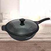 英國製INTIGNIS大理石鑄造深型不沾炒鍋-34cm-1支