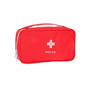 DF Queenin - 小護士隨身急救收納包 - 多款可選 橫式紅色
