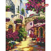 ArtLife藝術生活【GJ4432】托斯卡尼艷陽下_DIY 滿版立體鑽石畫