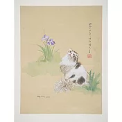 【玲廊滿藝】馬靜志 Ching Ma-戀花的貓45x33cm