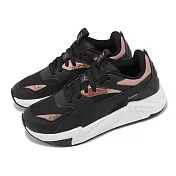 Puma 休閒鞋 RS-Pulsoid Metallic Wns 女鞋 黑 玫瑰金 復古 運動鞋 39320702