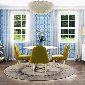 【Fuwaly】暮輪圓形地毯 Φ200cm