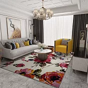 【Fuwaly】玫瑰地毯 160x230cm