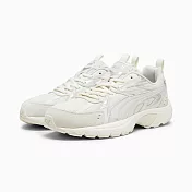 PUMA Milenio Tech Suede 男女休閒鞋-米白-39348903 UK8 白色