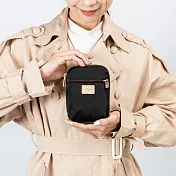 satana - Soldier 旅行盥洗包 -  亮黑色