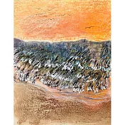 【玲廊滿藝】馬靜志 -大海51x41cm