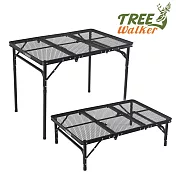 TREEWALKER 三折鋼網摺疊桌(露營桌、烤肉桌)