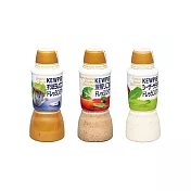 【Kewpie】萬用沾拌醬(凱薩沙拉醬/深煎胡麻醬/洋蔥泥沙拉醬)(380ml) 2罐組 -洋蔥泥沙拉醬*2