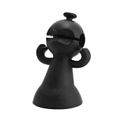 【設計小人】小人愛線撐場面-收納手機座 黑