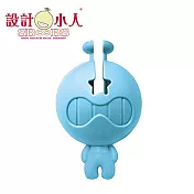 【設計小人】大頭症小人集線器 藍
