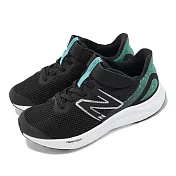 New Balance 童鞋 Fresh Foam Arishi V4 寬楦 中童 黑 綠 魔鬼氈 運動鞋 NB 紐巴倫 PAARIBT4W