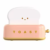 E.B. MADE 超萌烤吐司機小夜燈 -莓粉