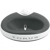 【紐西蘭Torus】純淨過濾自動供水碗 免用電 汪/喵星人用 輕量便於攜帶  灰色