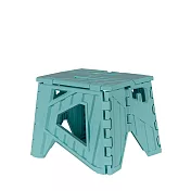 【樹德 livinbox】CH-25 貨櫃小小折 湖水藍