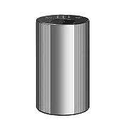 Besthot 無水無線羅馬柱行動精油霧化擴香機 銀白色