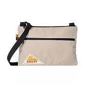 【KELTY】FLATPOUCH 肩背小袋 卡其