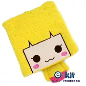 逸奇e-Kit 冬天保暖用品莉莉盒USB竹炭保暖滑鼠墊/暖手滑鼠套/聖誕節交換禮物-黃色款 UW-MS19 Y