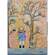 【玲廊滿藝】袁夢-分送幸運33x24cm