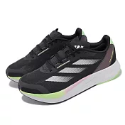 adidas 慢跑鞋 Duramo Speed M 男鞋 黑 紫 回彈 緩衝 透氣 輕量 路跑 運動鞋 愛迪達 IE5475 23.5cm BLACK/YELLOW