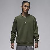 NIKE AS M J ESS FLC CREW GCEL 男長袖上衣-綠-FV8451222 L 綠色
