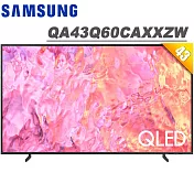 SAMSUNG三星 43吋4K HDR QLED量子智慧連網顯示器(QA43Q60CAXXZW)*贈基本安裝