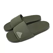 adidas 拖鞋 Adilette Comfort Elevated 男鞋 軍綠 軟底 涼拖鞋 休閒 愛迪達 IF8659