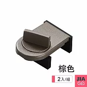 JIAGO 窗戶防盜防開安全鎖-2入組 棕色