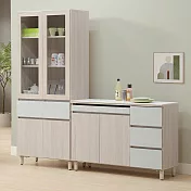 Homelike 喜家居6.7尺岩板組合餐櫃(4尺餐櫃+中抽櫃)(2347)