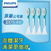 【Philips飛利浦】官方直營 兒童專用標準型刷頭_HX6042/63*2組 (2入/組，共4入)