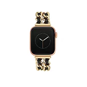 【Steve Madden】Apple watch 金屬編織蘋果錶帶 38/40/41 mm 質感黑金