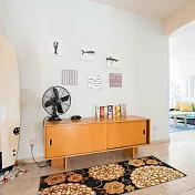 【Fuwaly】超細纖維止滑膠底地墊 綉-78x178cm