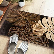 【Fuwaly】超細纖維止滑膠底地墊 芋-78x118cm