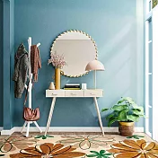 【Fuwaly】超細纖維止滑膠底地墊 綻-78x178cm