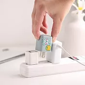 【HaoO】35W雙孔超輕巧氮化鎵電源供應器 清新綠