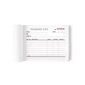 【Laszlo】TPL_二聯無碳複寫本 |  序號式出貨單