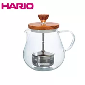 HARIO 橄欖木濾壓茶壺 700ml TEO-70-OV