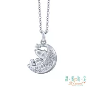 甜蜜約定2SWEET 祝好夢史努比Snoopy純銀墜子  送白鋼項鍊