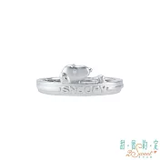 甜蜜約定2SWEET 約定史努比Snoopy純銀戒指 固定戒圍#9