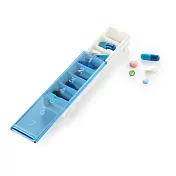 《tescoma》7格一週藥盒(藍) | 藥盒 分裝盒 分藥盒