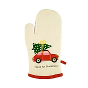 《EXCELSA》烘焙隔熱手套單支 | 防燙手套 烘焙耐熱手套 - 歡慶聖誕