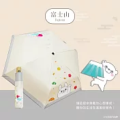 【雨之情】YOSISTAMP呦嘻百分百 輕量自動傘 富士山