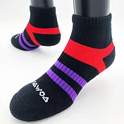 【WOAWOA】能量激發登山襪-中筒-女款|單雙(健走襪 除臭襪 襪子 男襪 女襪 運動襪) 紅色M(22-24公分)